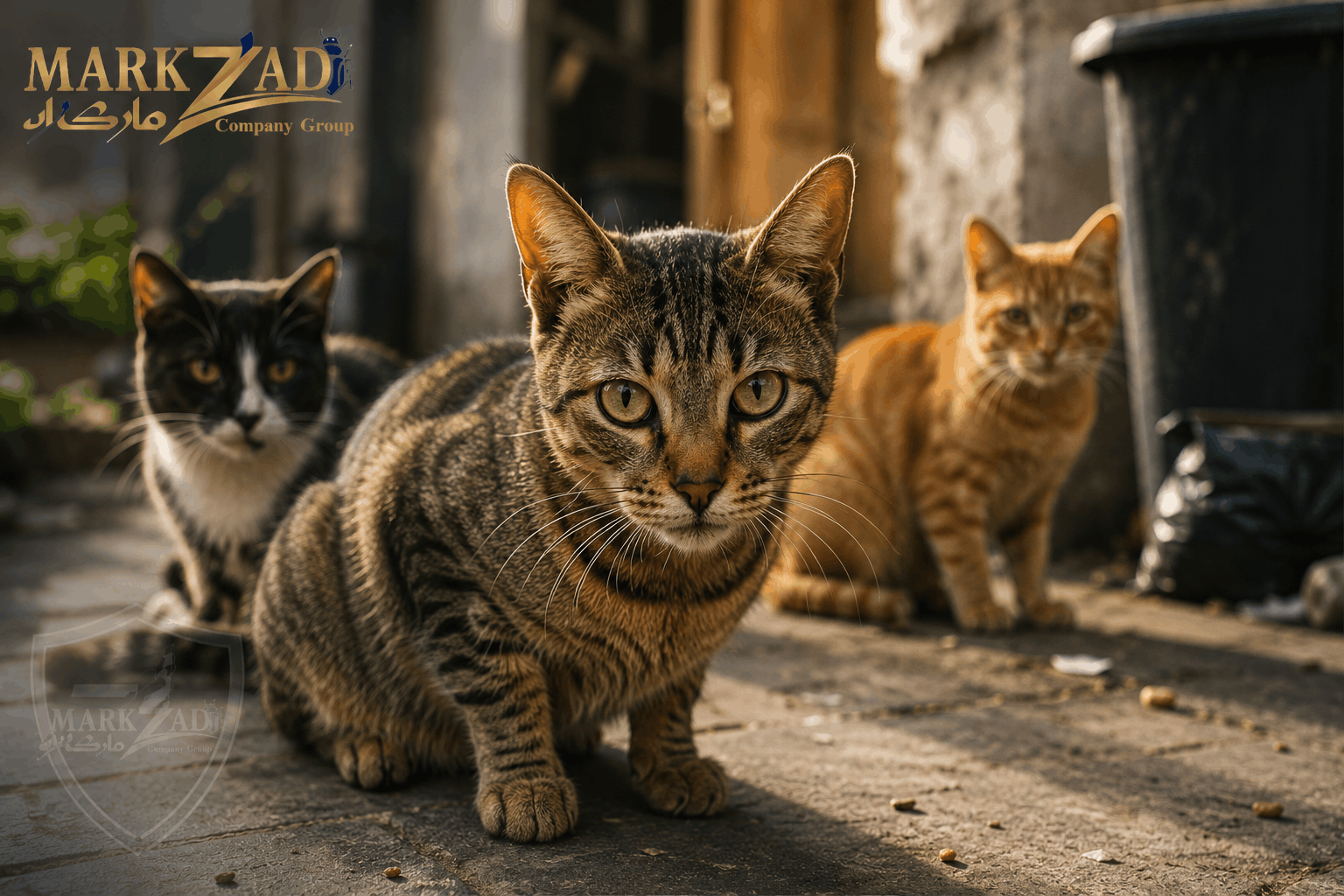 القطط الضالة