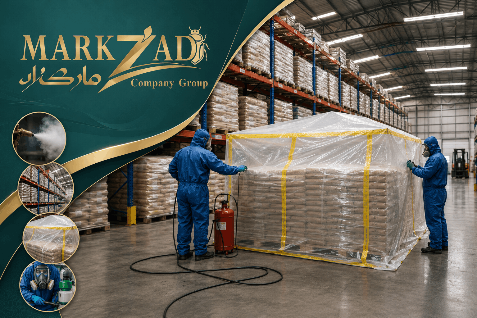 خدمة تبخير وتعقيم المخازن