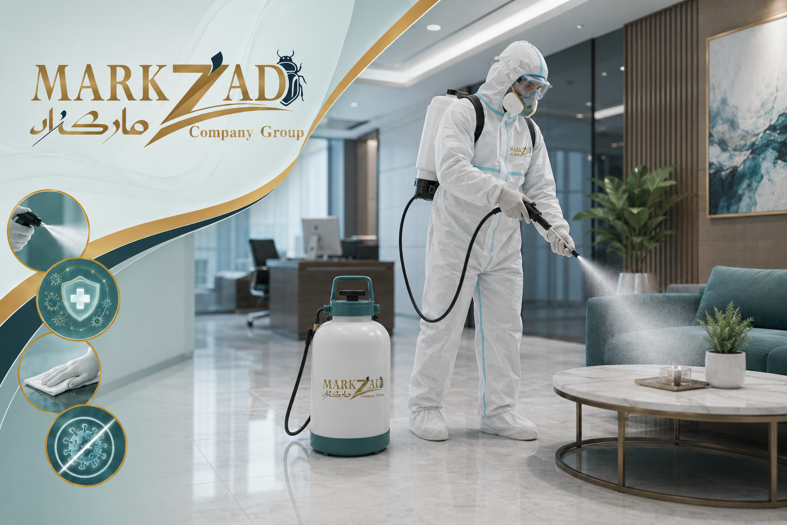 خدمة التعقيم والتطهير الشامل
