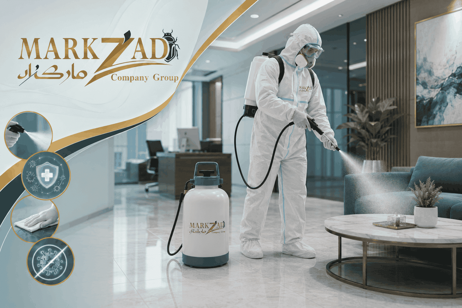 خدمة التعقيم والتطهير الشامل